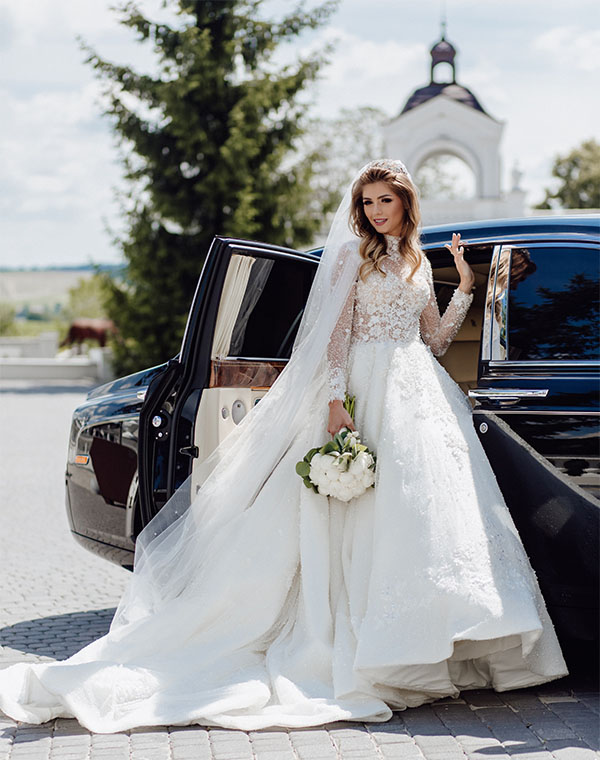 wedding day limo